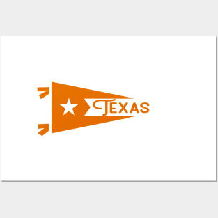 Texas Pennant Posters and Art